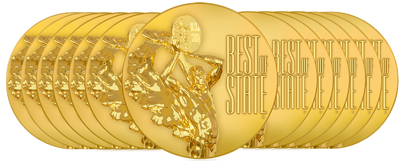 Paragon Wealth Winner of 13 Best of State Awards